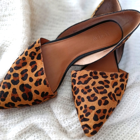 J. Crew Shoes - J.Crew Leopard Flats